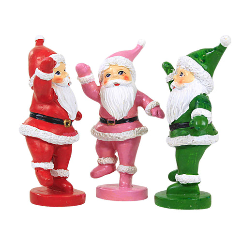 Transpac Dancing Santa Figurines - - SBKGifts.com