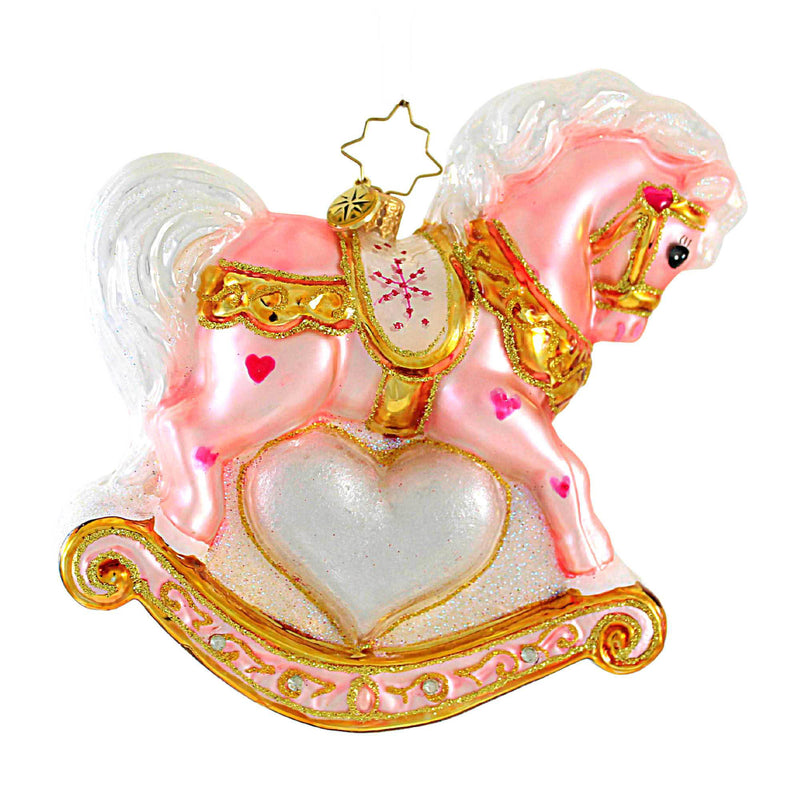 Christopher Radko Baby's First Christmas Filly - - SBKGifts.com