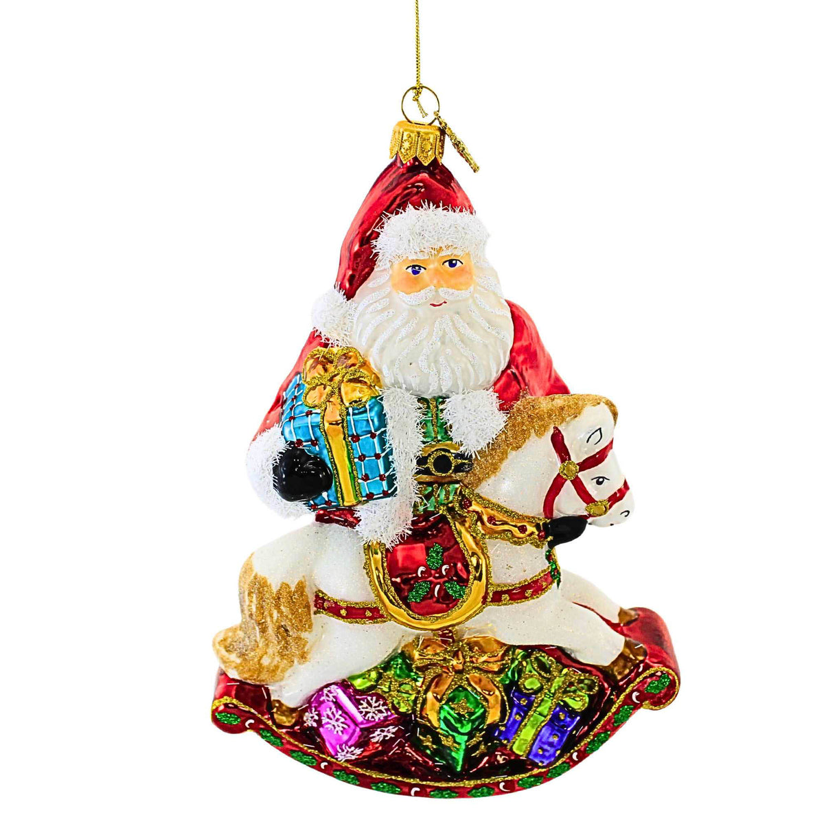(61327) Santa With A Rocking Horse