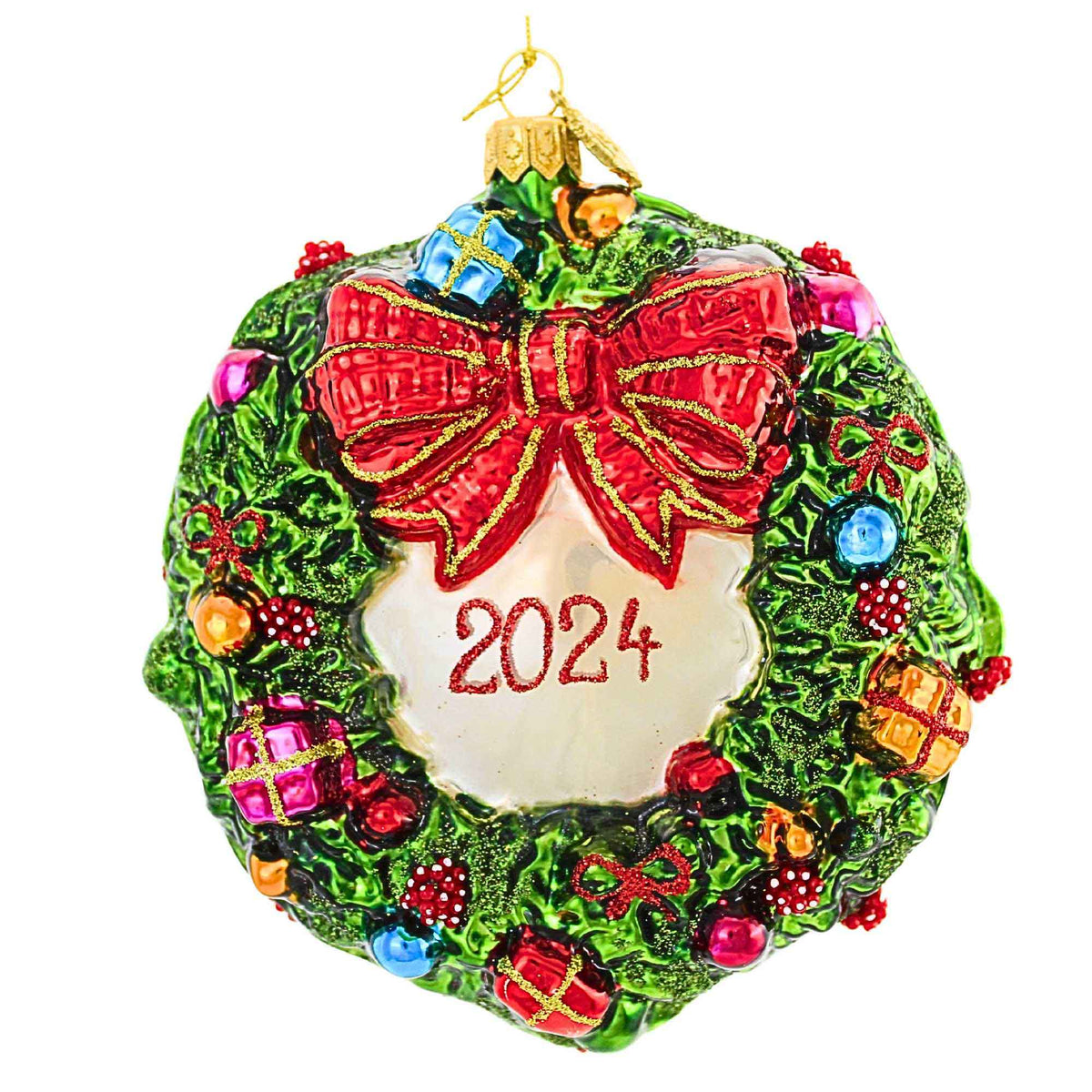 (61340) Wreath With Presents 2024