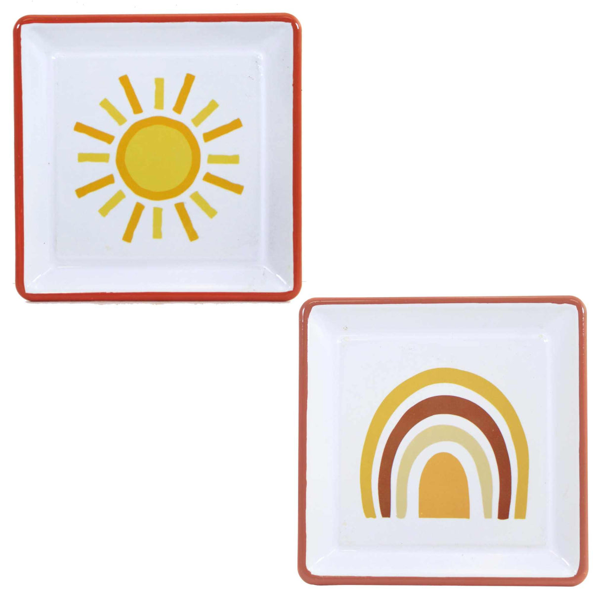 (61395) Metal Trinket Dishes