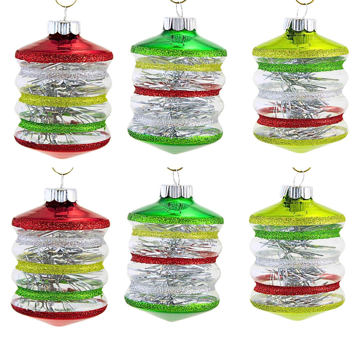 (61399) Holiday Splendor Ornaments S/6