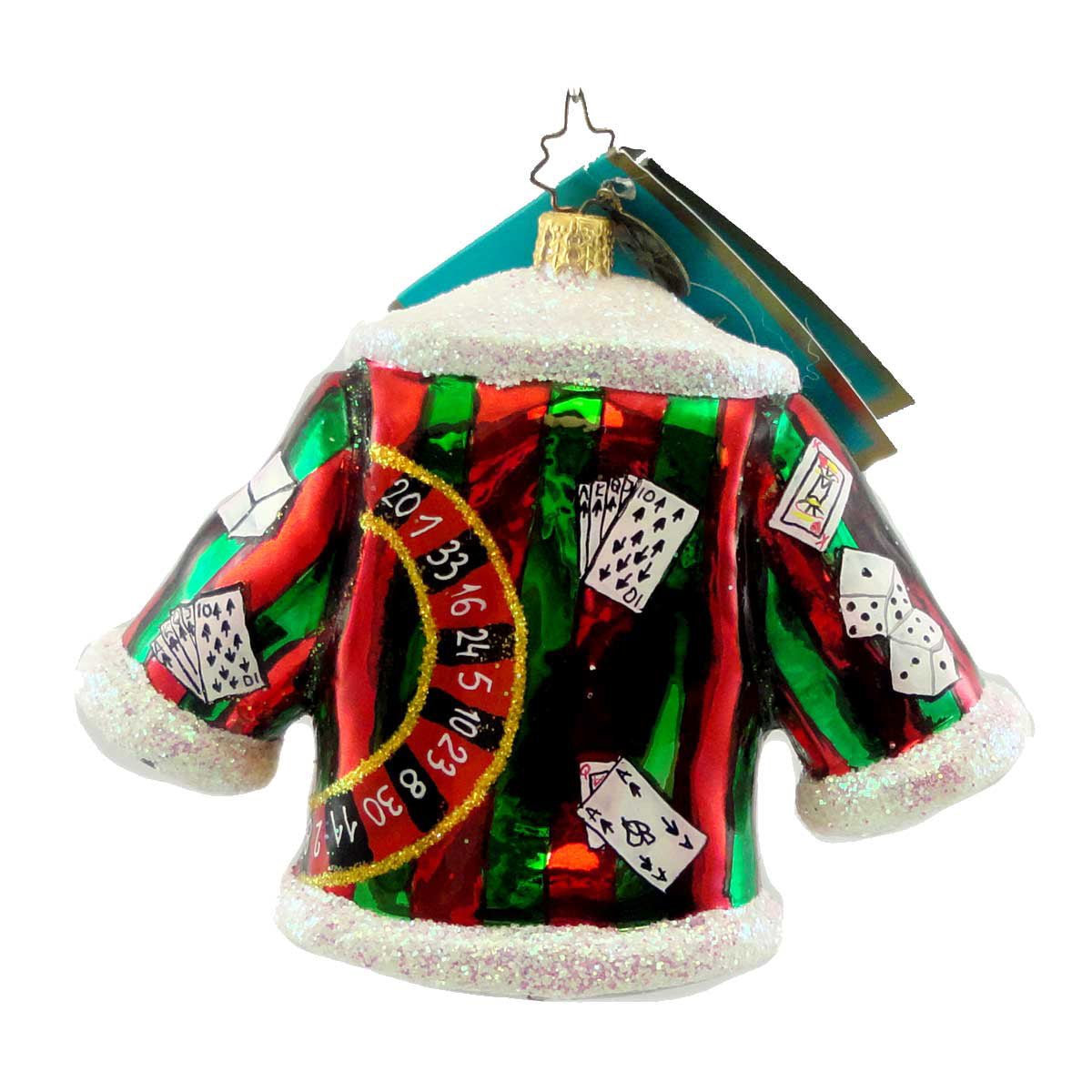 Christopher Radko Ace Up My Sleeve - - SBKGifts.com