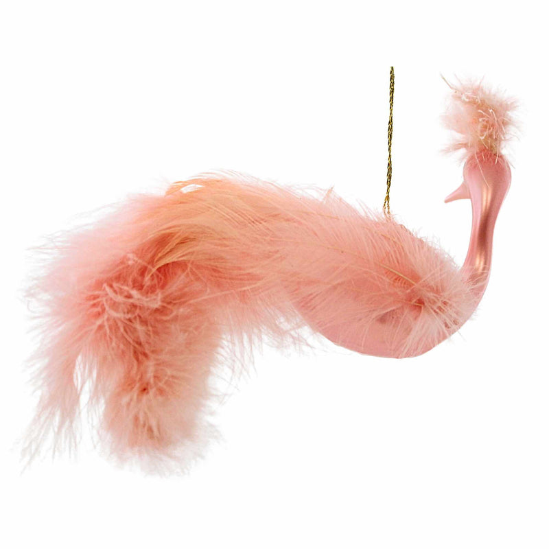 De Carlini Italian Ornaments Crowned In Pink - - SBKGifts.com