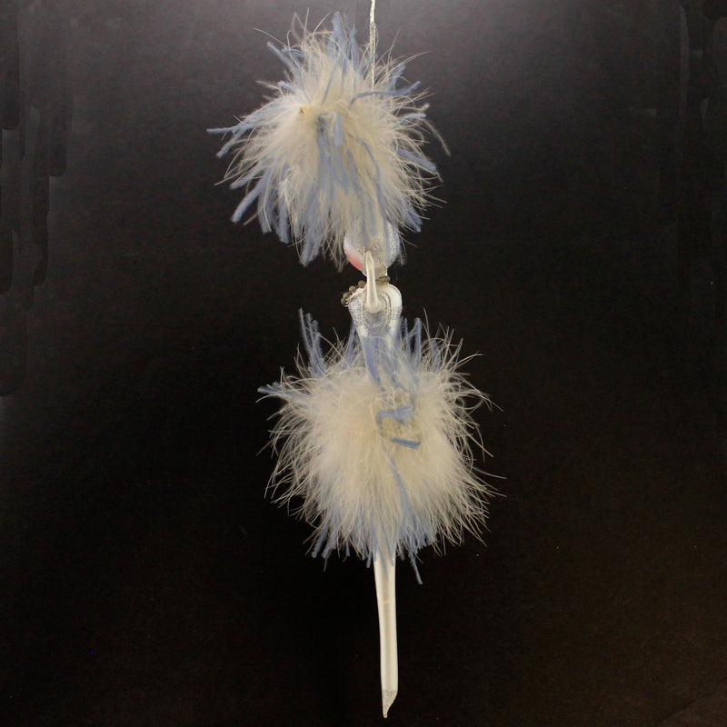 De Carlini Italian Ornaments Bluette Boom-Boom - - SBKGifts.com