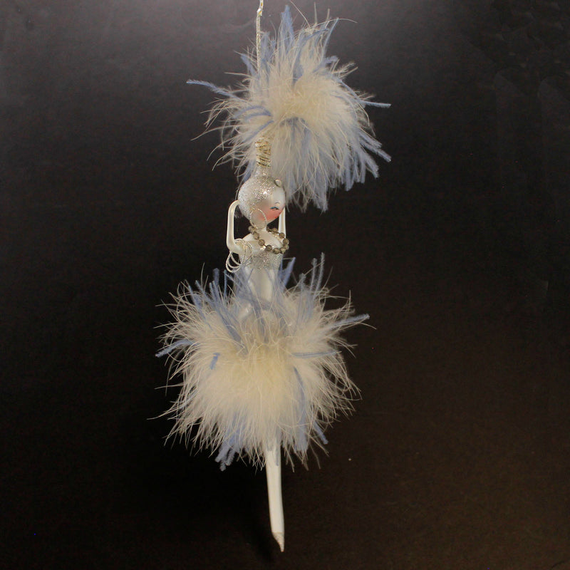 De Carlini Italian Ornaments Bluette Boom-Boom - - SBKGifts.com