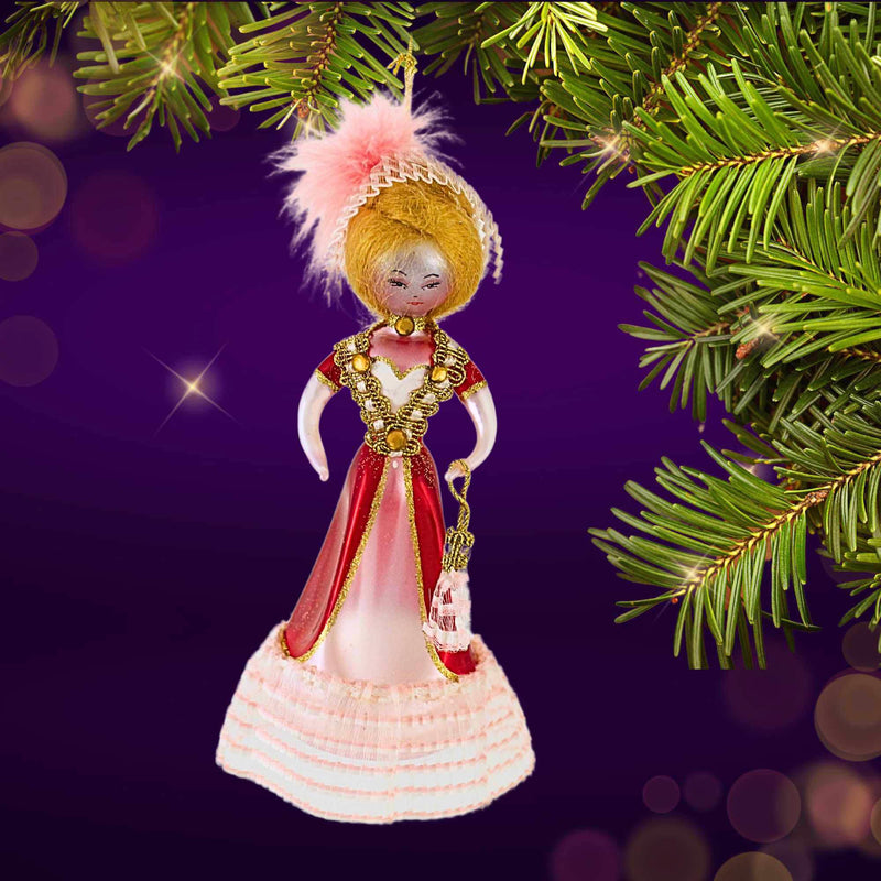 De Carlini Italian Ornaments Babs Streisand - - SBKGifts.com