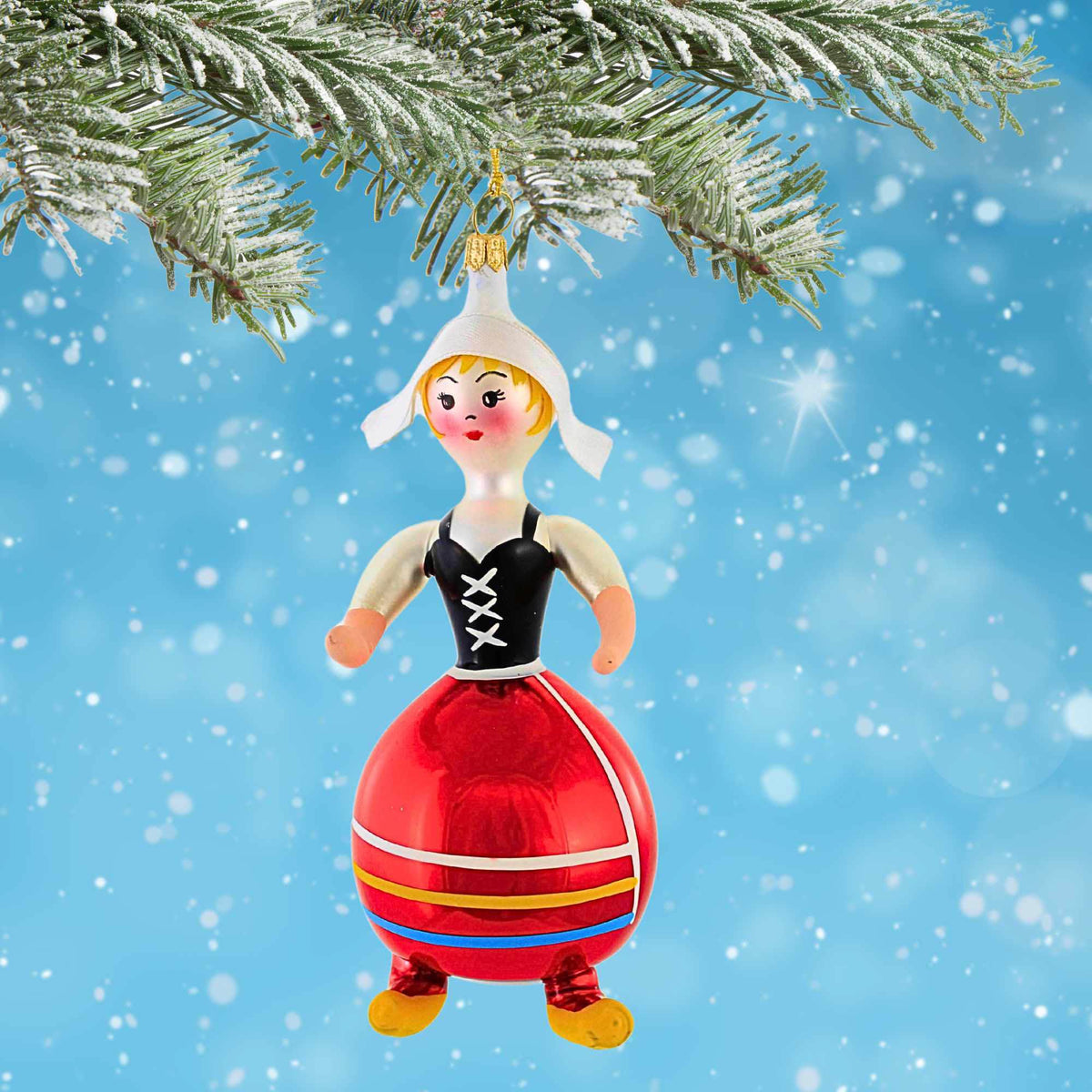 De Carlini Italian Ornaments Waiting For Sinterklaas - - SBKGifts.com