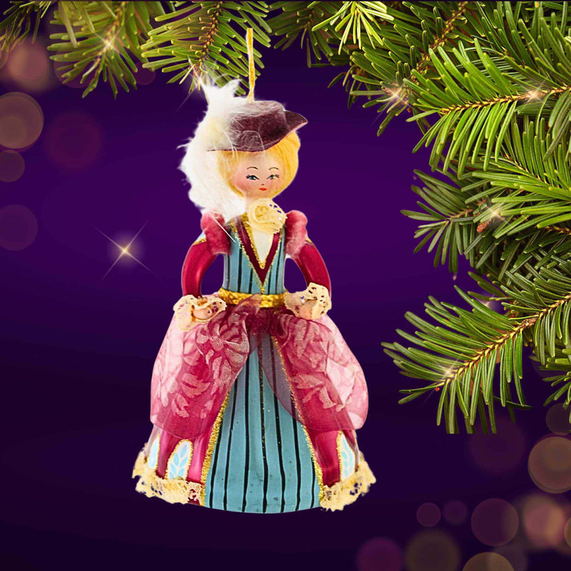 De Carlini Italian Ornaments Miss Kitty - - SBKGifts.com