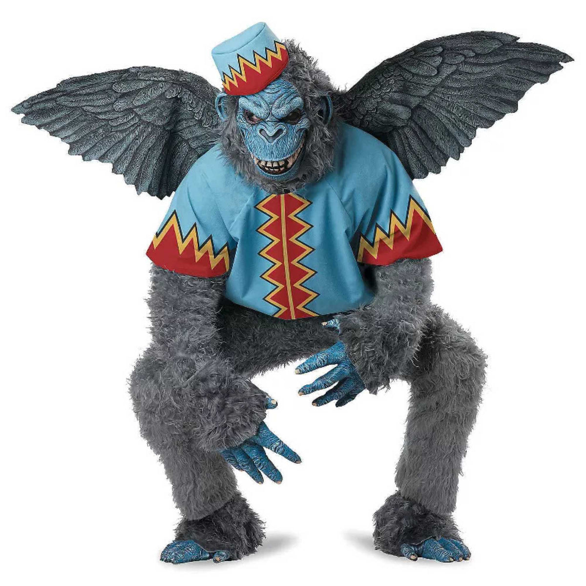 Evil Winged Monkey Adult Mens Halloween Costume Lg New 61466
