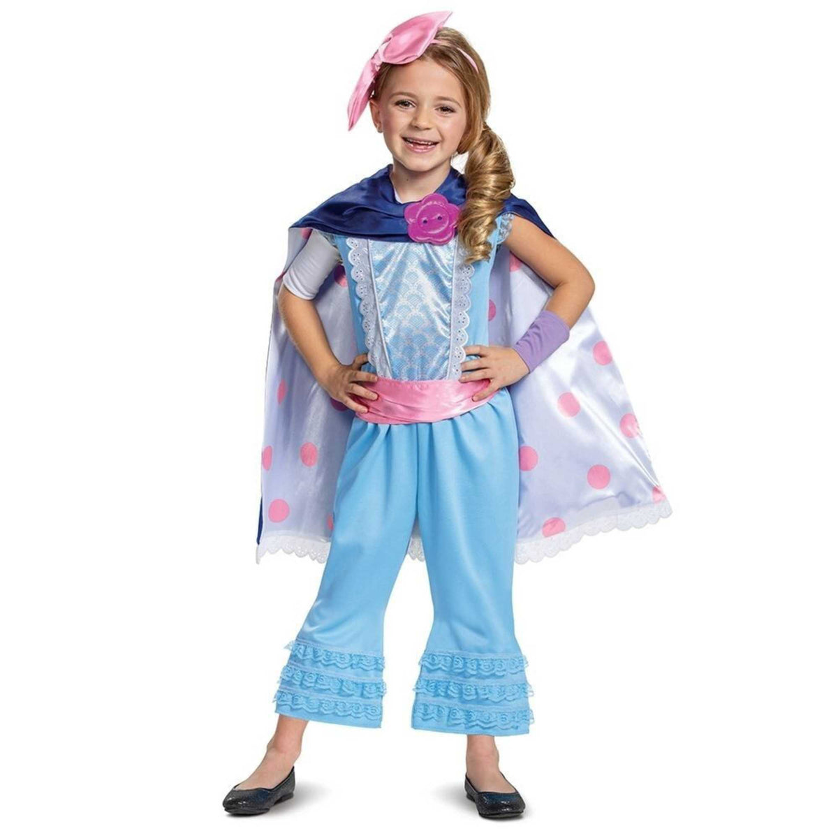 Child Disney Toy Story Bo Peep Deluxe Girls Halloween Costume Med New 61468