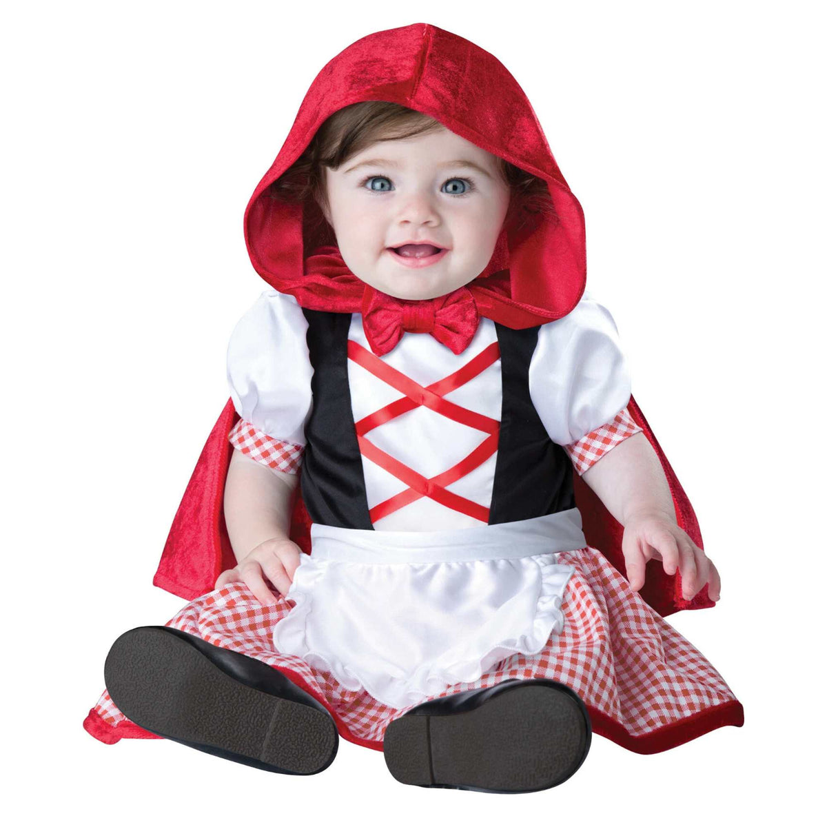 (61479) Child Girls Little Red Riding Hood Halloween Costume Baby  X-Small (0-6 Months) New
