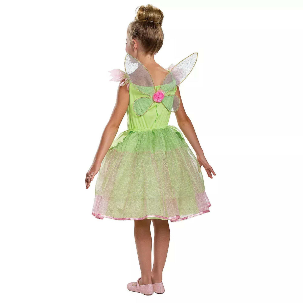 Child Girls Classic Tinker Bell Fairy Dress Halloween Costume Small 4 -6X New - - SBKGifts.com