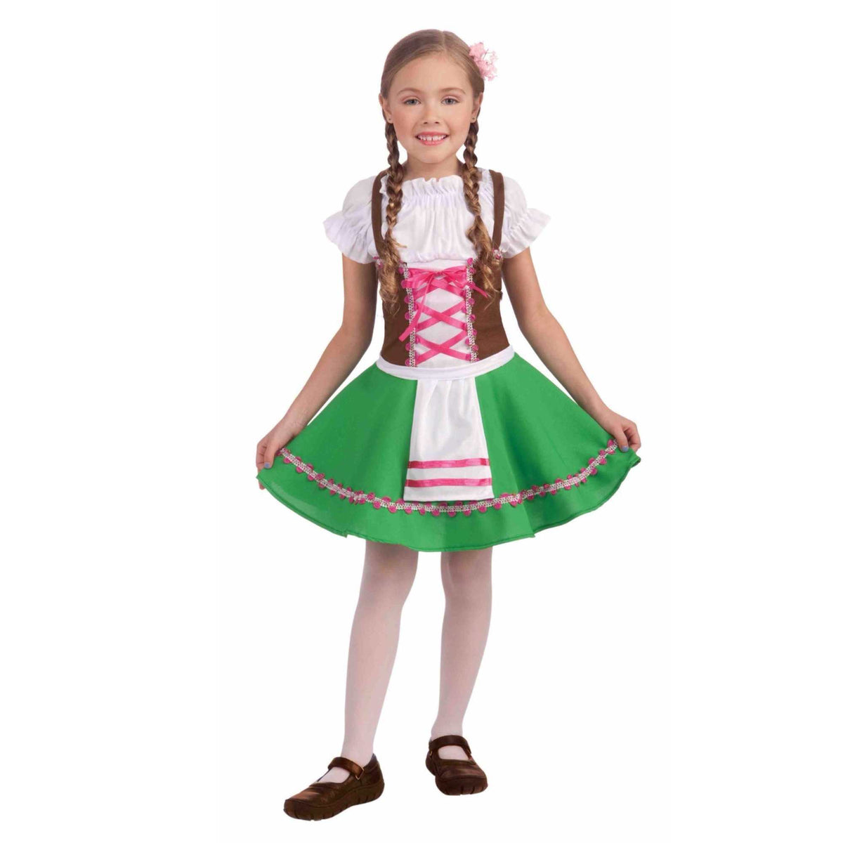 (61485) Child Girls German Fraulein Halloween Costume Large (12-14) New