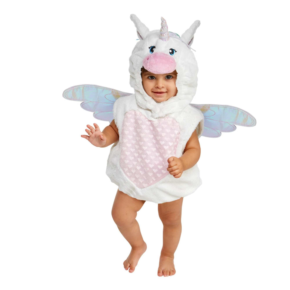 (61489) Child Girls Unicorn Halloween Costume Infant 12-18 Months New