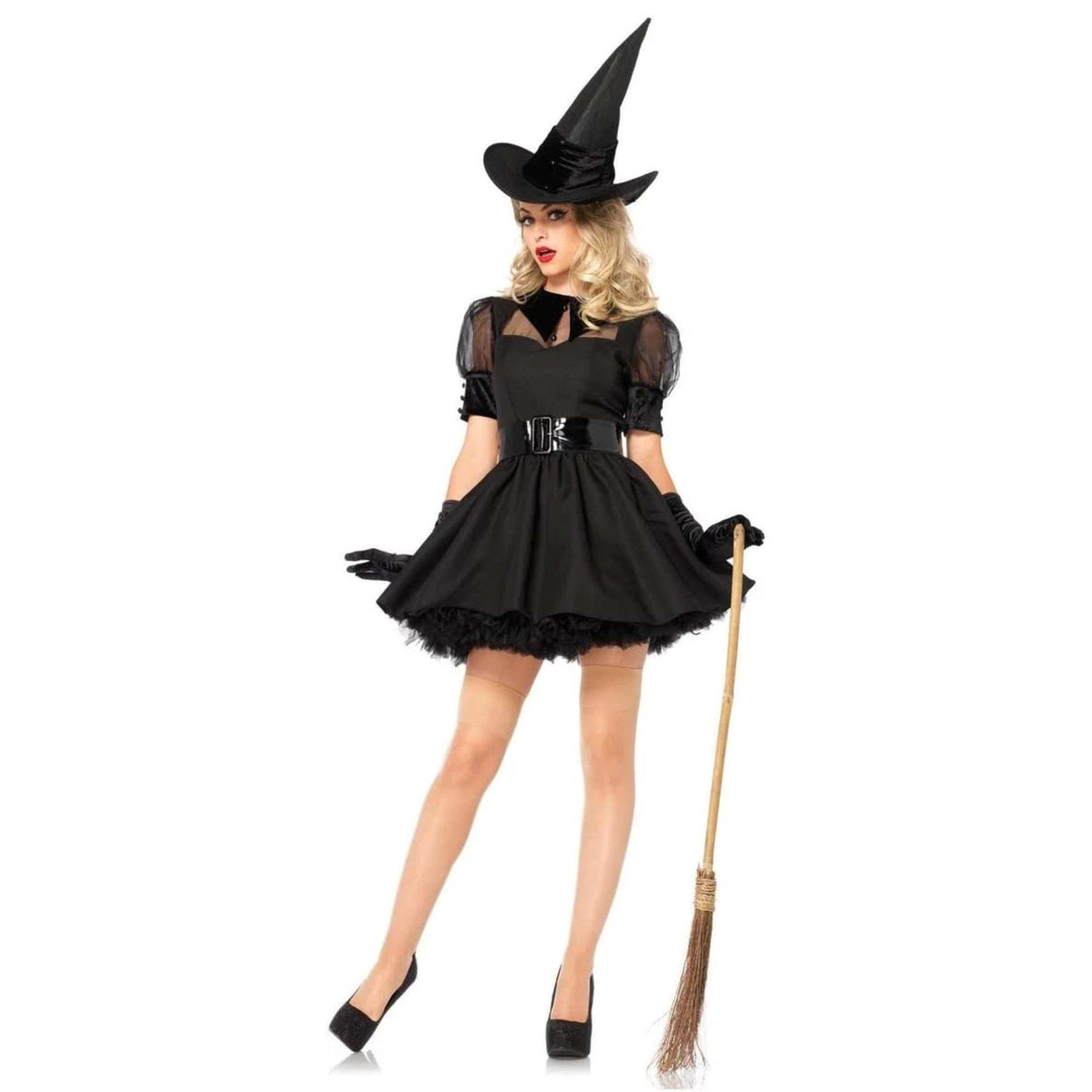 Women's Classic Bewitching Witch Halloween Costume 1X / 2X New 61493
