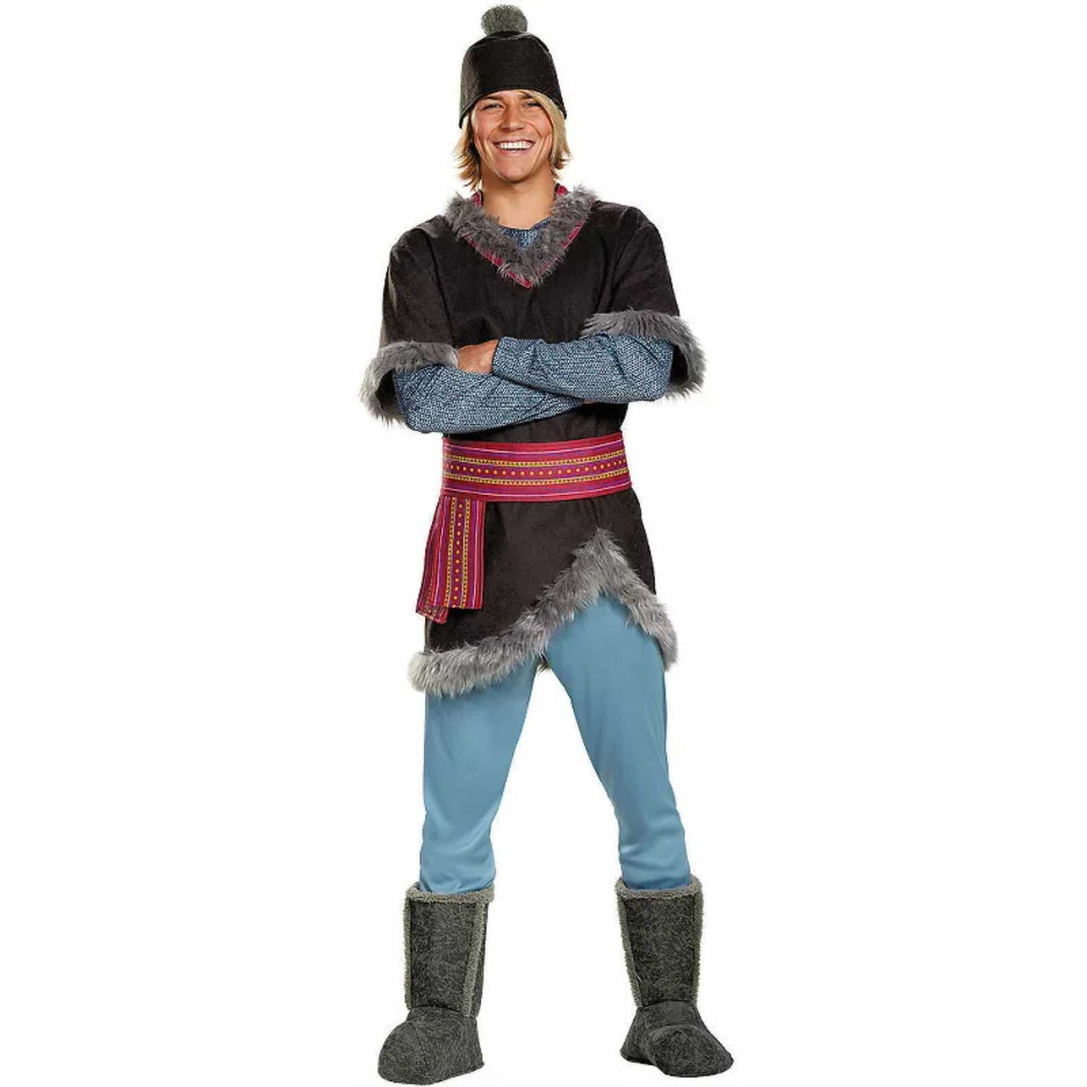 Men's Deluxe Kristoff Halloween Costume Large 42-46  New 61511