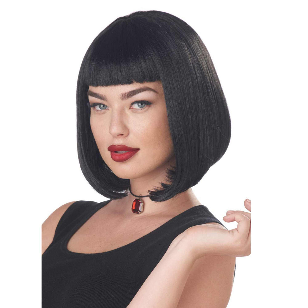 (61527) Women's 90'S Pulp Film Icon Adult Wig  Halloween Costume One Size  New