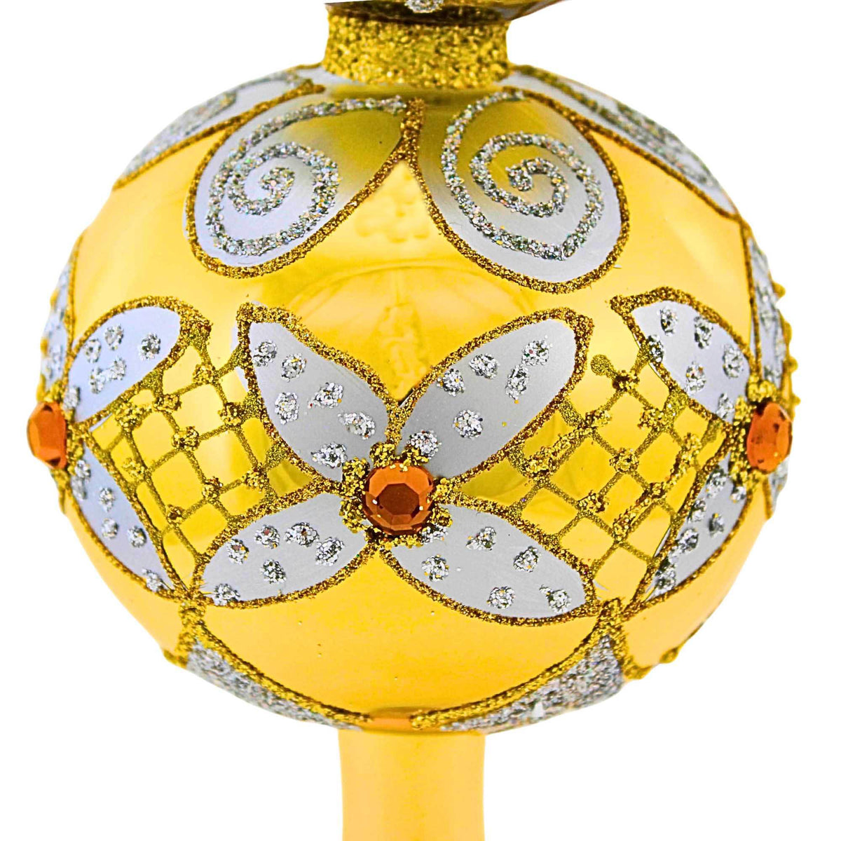 Miss Christmas Yellow Gold Tree Topper - - SBKGifts.com