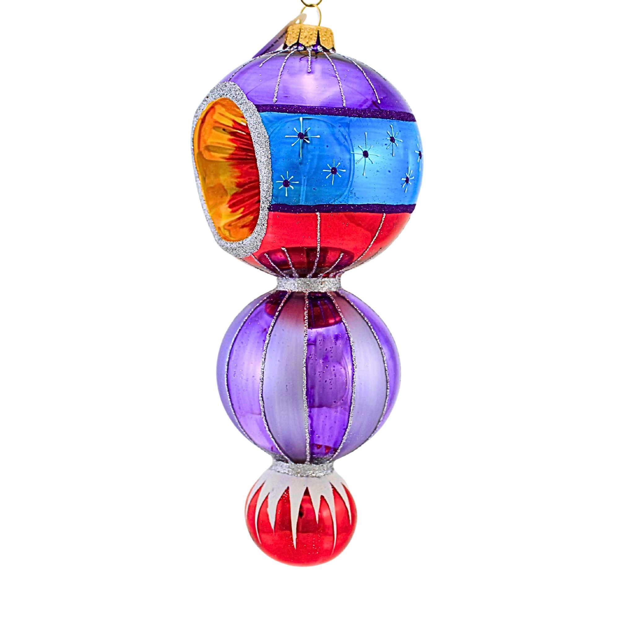 Miss Christmas 8.00In Vintage Fair Winter Wonderland Reflector