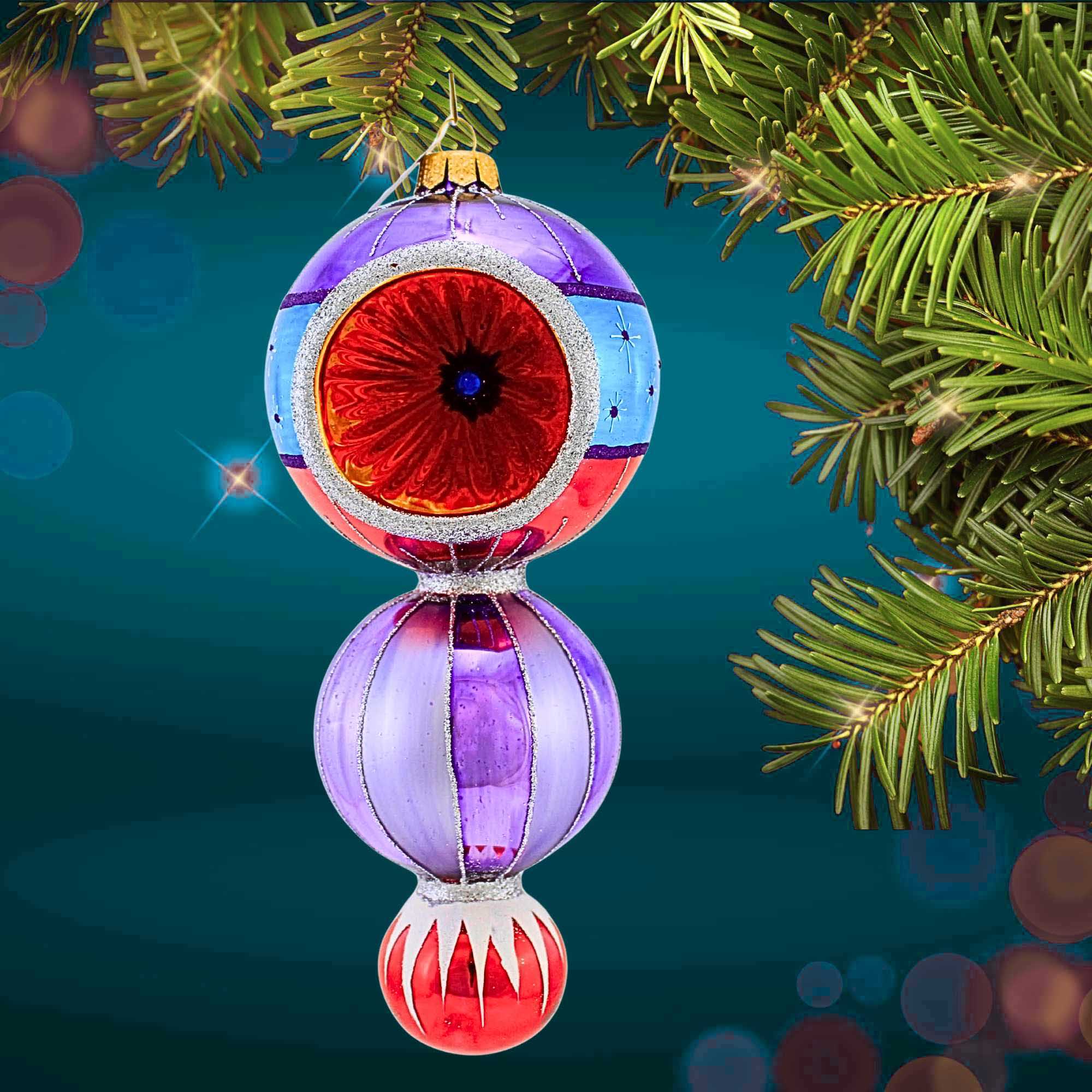 Miss Christmas 8.00In Vintage Fair Winter Wonderland Reflector