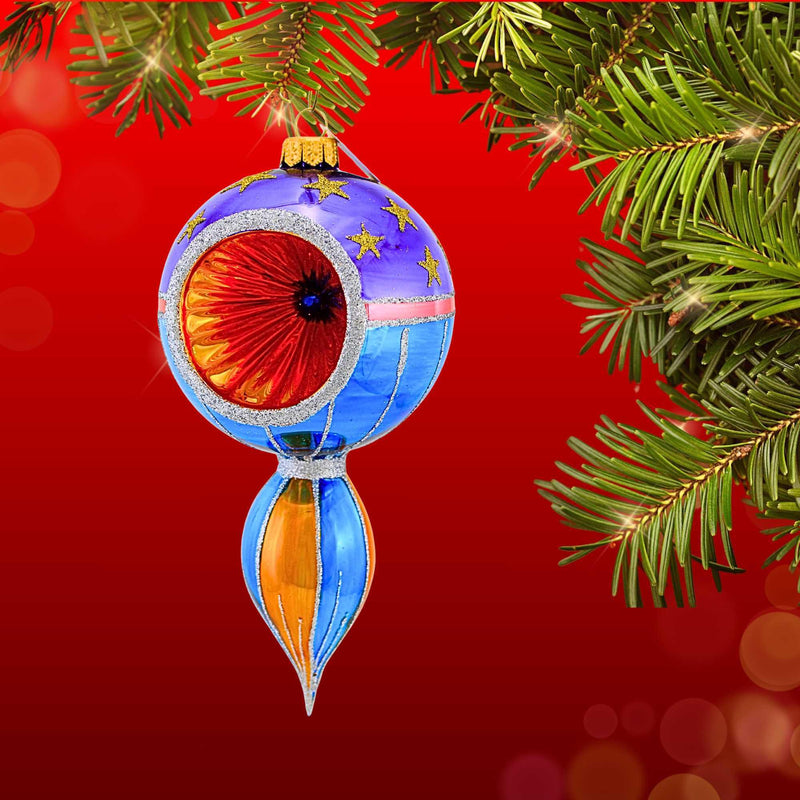 Miss Christmas Vintage Fair Starlight Reflector Drop - - SBKGifts.com