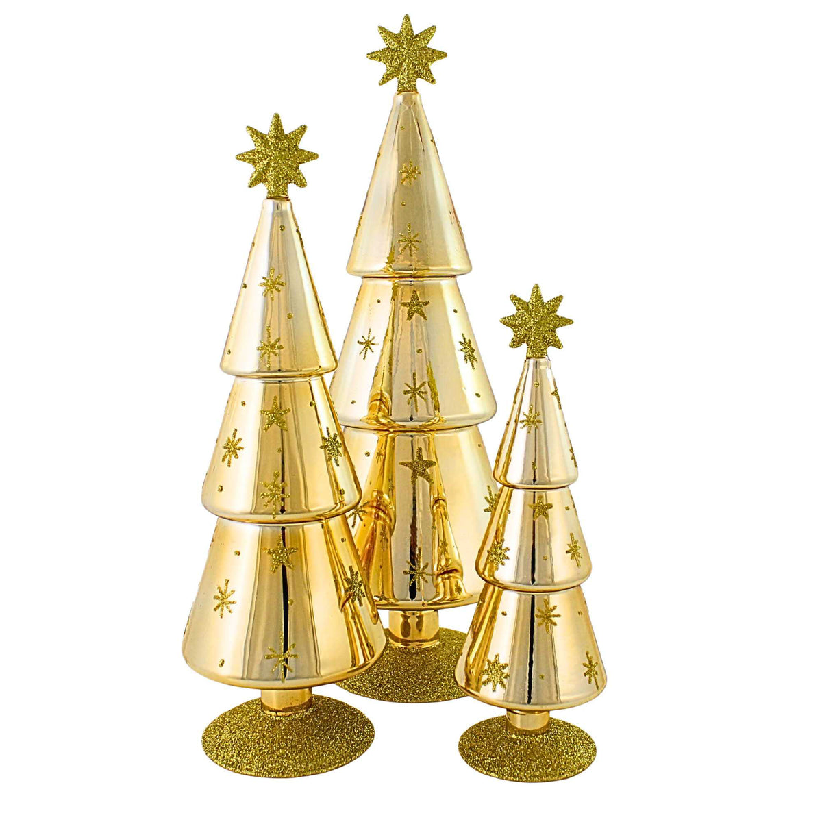 61540 Festive Alpine Trees Gold CD3146G