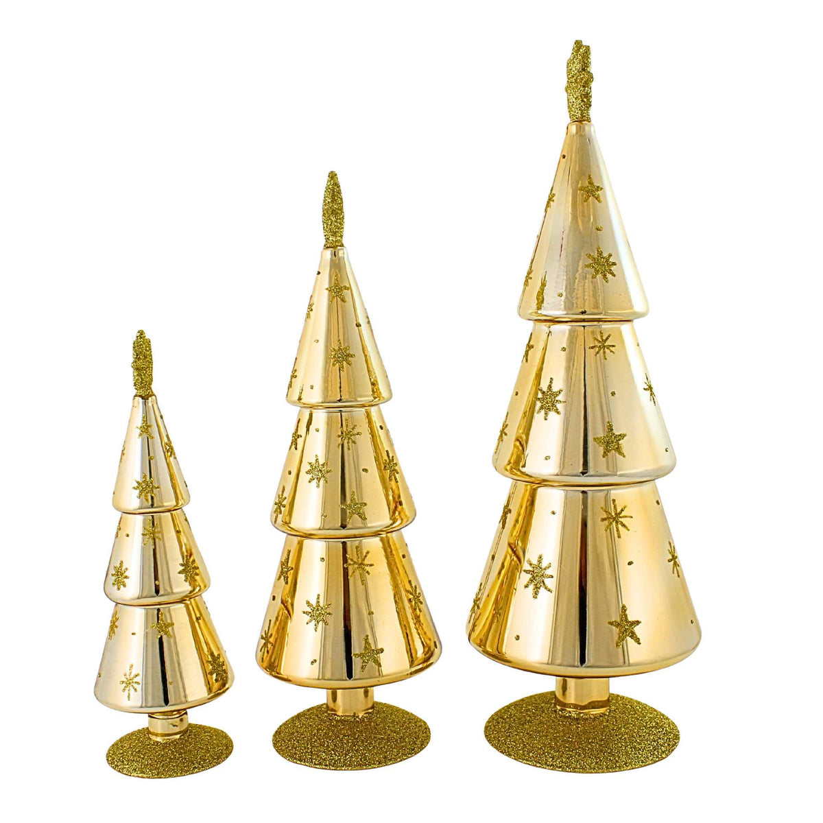 Cody Foster Festive Alpine Trees Gold - - SBKGifts.com