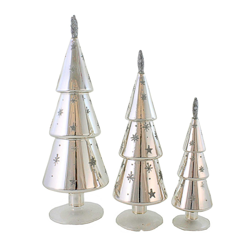 Cody Foster Festive Alpine Trees Silver - - SBKGifts.com