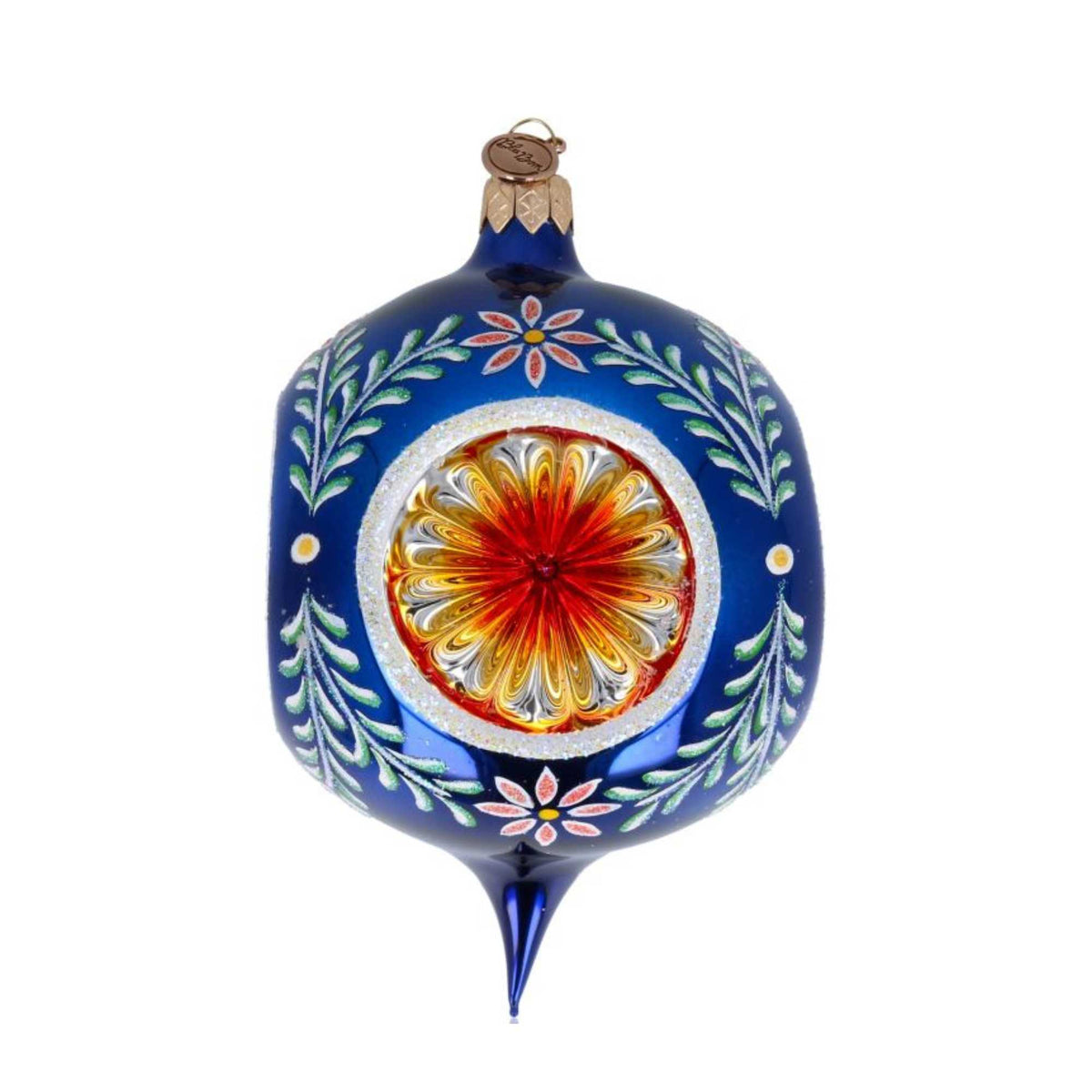 Blubom Vintage Reflections Set Of 4 Glass Baubles - - SBKGifts.com