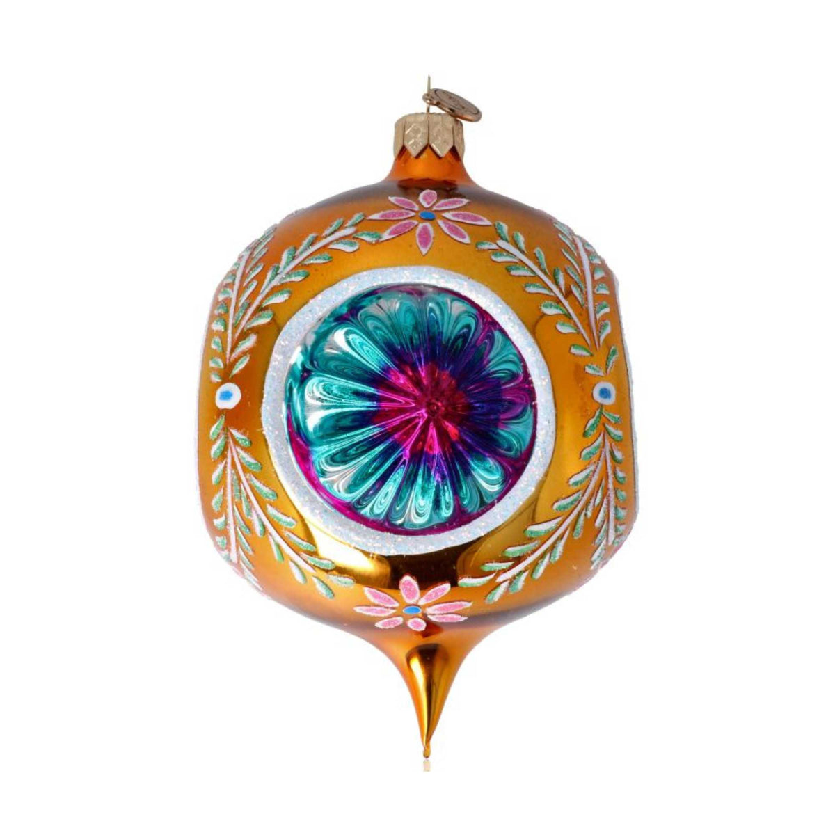 Blubom Vintage Reflections Set Of 4 Glass Baubles - - SBKGifts.com