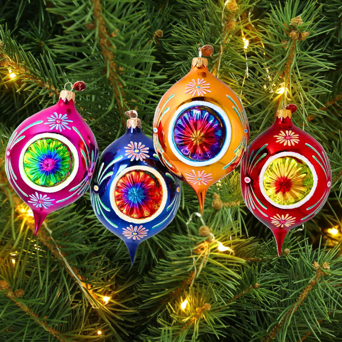 Blubom Colorful Christmas Set Of 4 - - SBKGifts.com