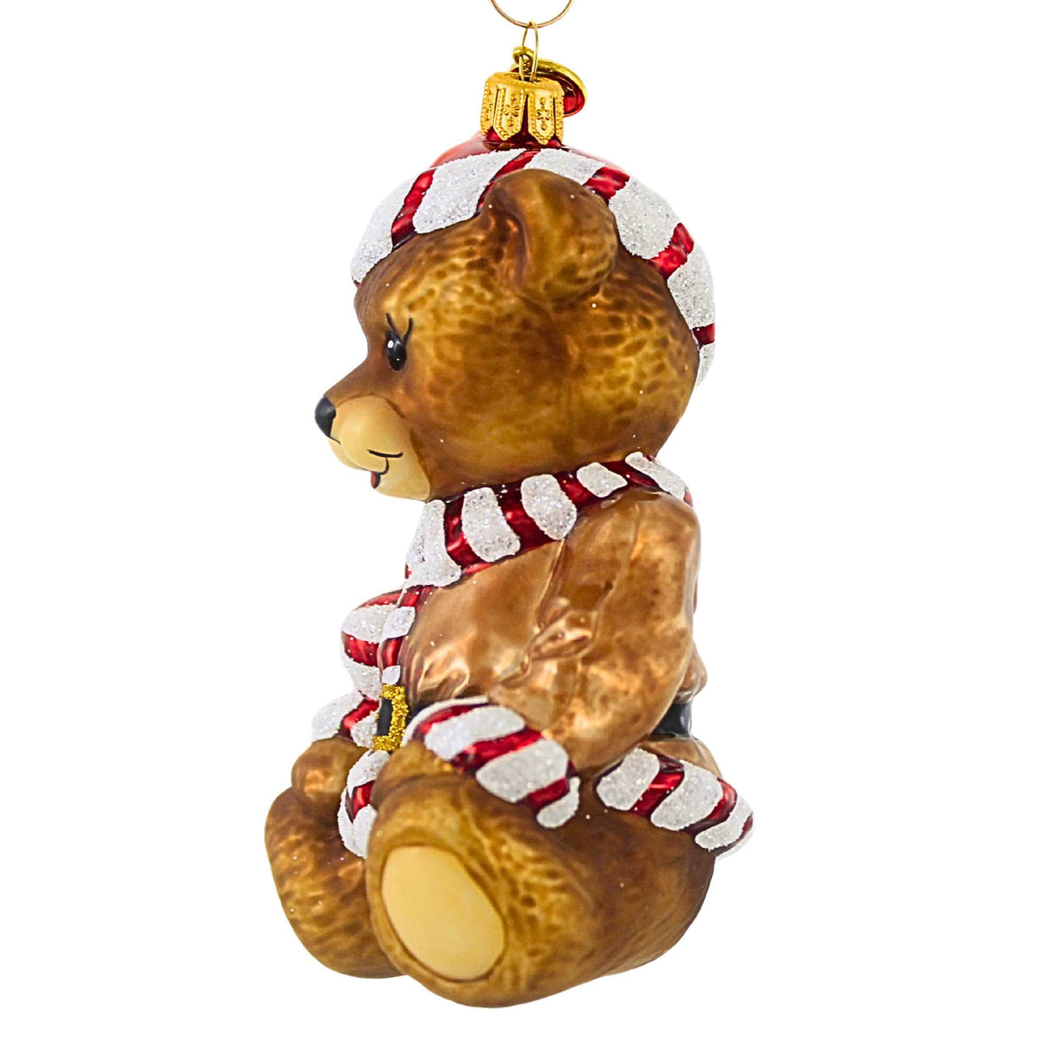 Blubom Peppermint Teddy Bear Ornament - - SBKGifts.com