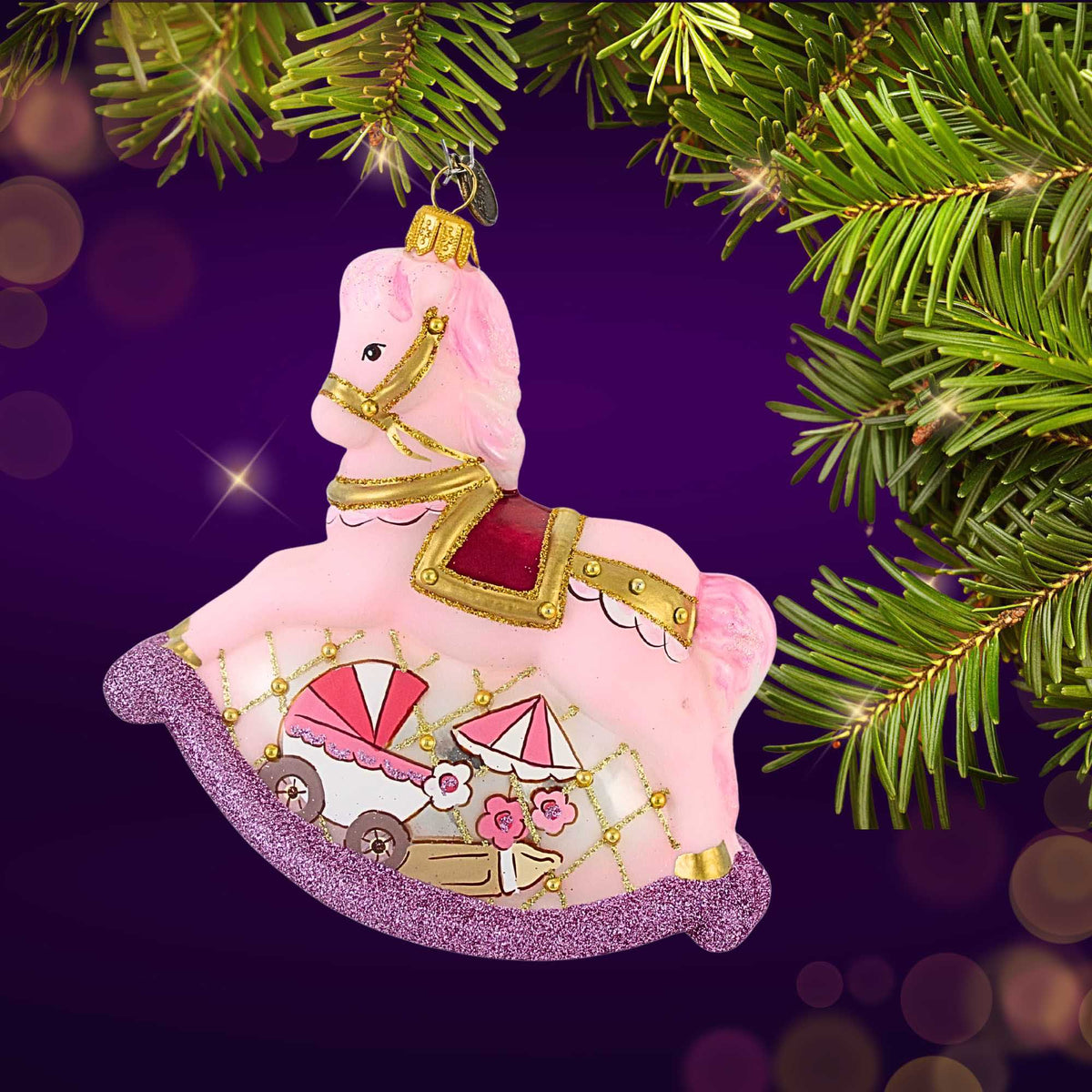 Blubom Pink Rocking Horse - - SBKGifts.com