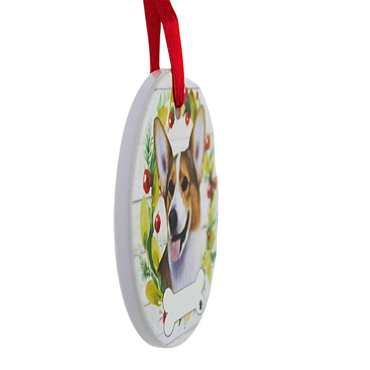 E & S Imports Ceramic Welsh Corgi Ornament - - SBKGifts.com
