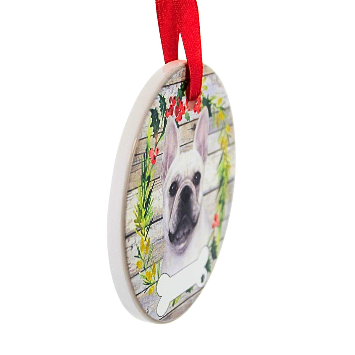 E & S Imports Ceramic French Bulldog Ornament - - SBKGifts.com