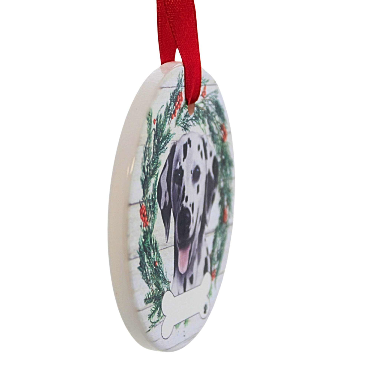 E & S Imports Ceramic Dalmatian Ornament - - SBKGifts.com