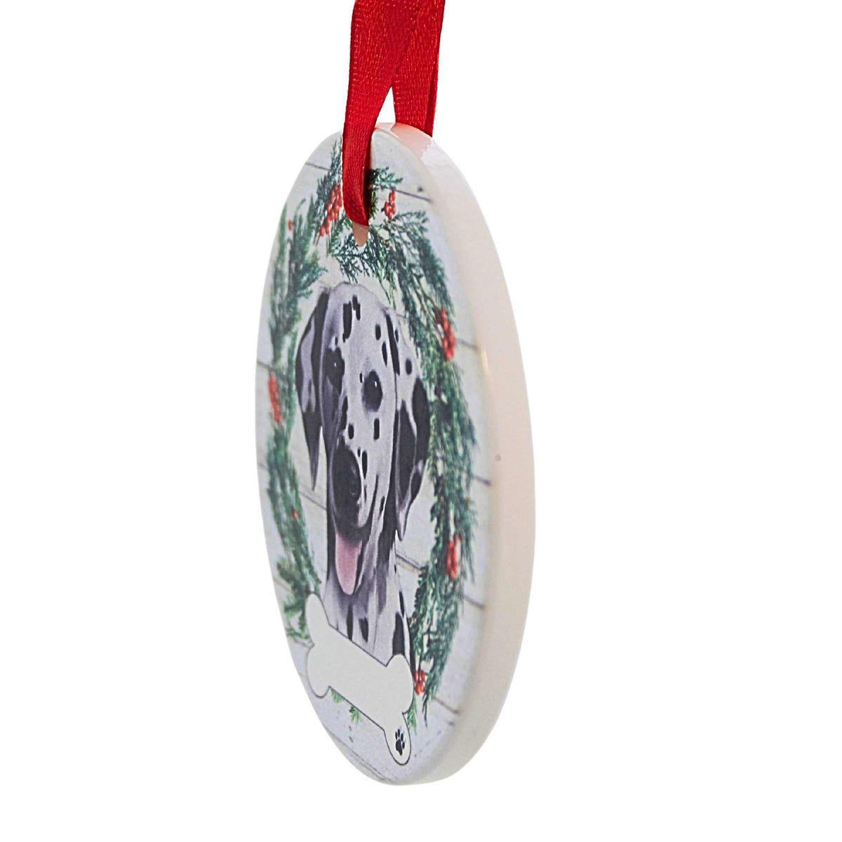 E & S Imports Ceramic Dalmatian Ornament - - SBKGifts.com