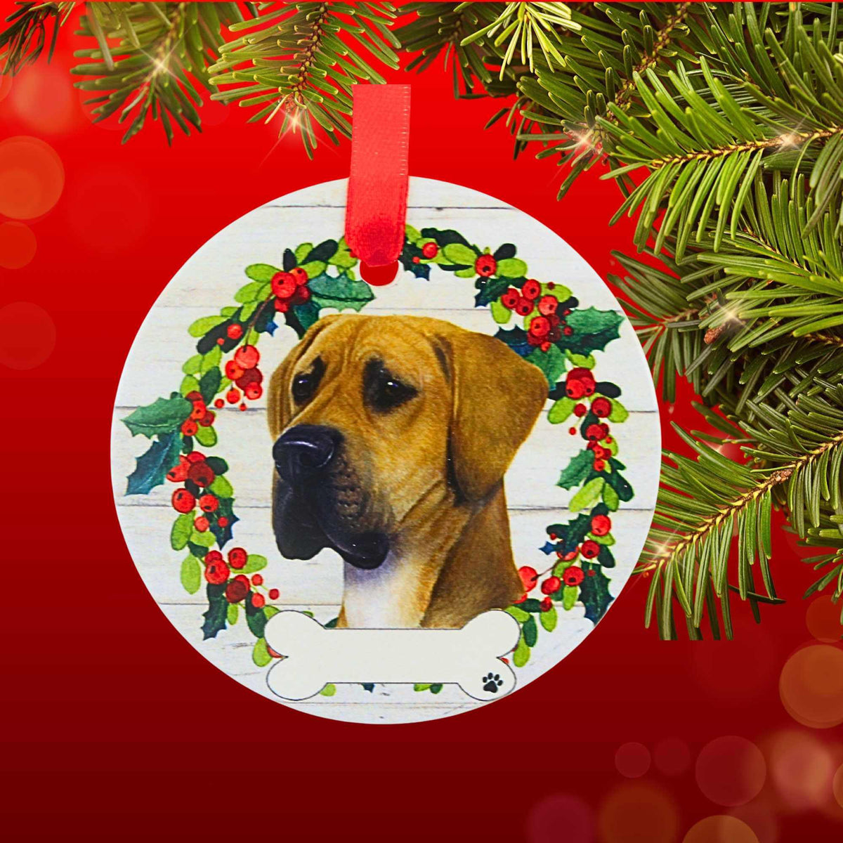 E & S Imports Ceramic Great Dane Ornament - - SBKGifts.com