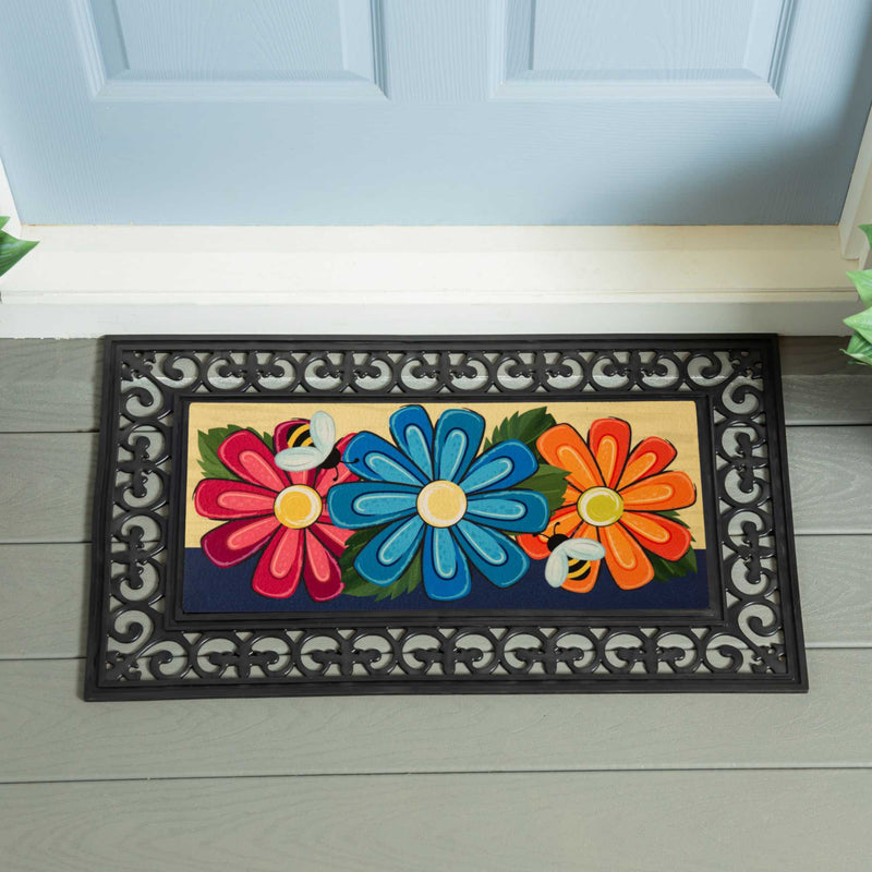 Evergreen Spring Floral Sassafras Switch Mat - - SBKGifts.com