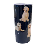 E & S Imports Goldendoodle Serengeti - One Tumbler 7 Inch, 18/8 Stainless Steel - Hot Or Cold Beverages 115134 (61617)