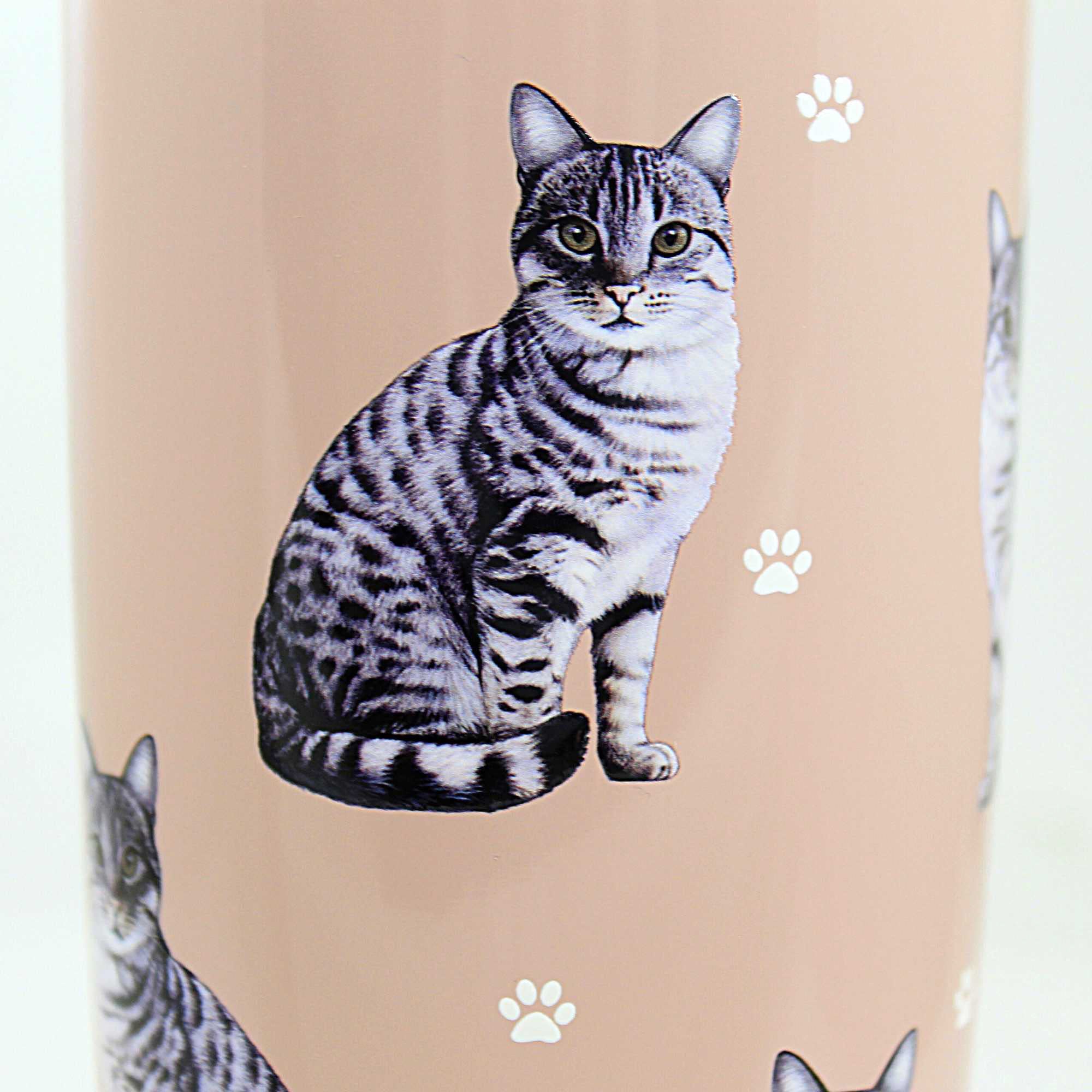 Tabby, Silver Serengeti Tumbler - Thumbnail 4