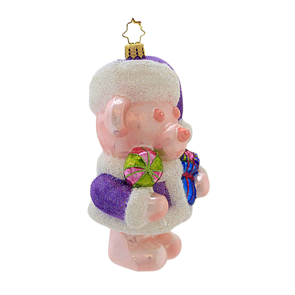 Christopher Radko Gummy Bera Greeting - - SBKGifts.com
