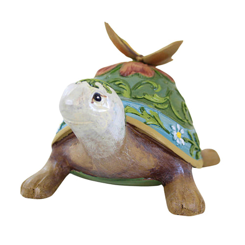 Roman Colorful Turtle Figurine - - SBKGifts.com