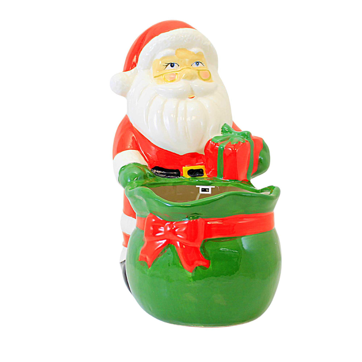 (61682) Santa Bag Candy Bowl