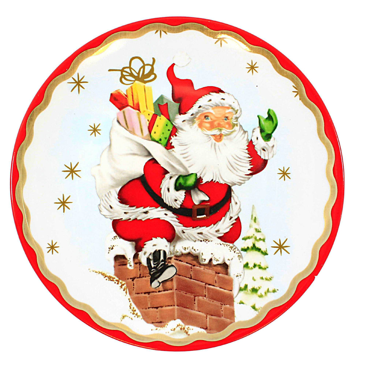 Mr. Christmas 90Th Anniversary Plates - - SBKGifts.com