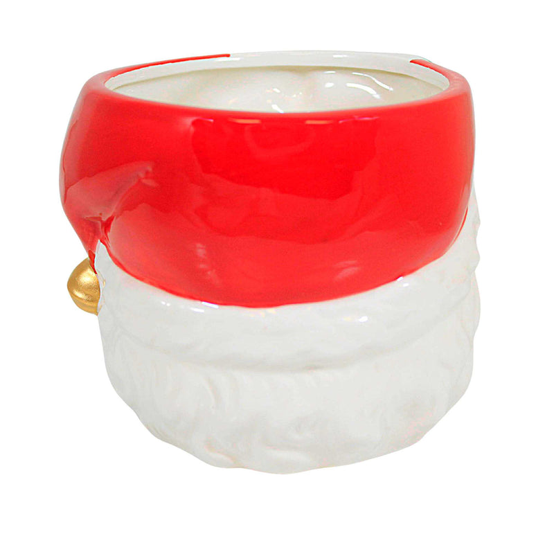 Transpac Retro Santa Figural Bowl - - SBKGifts.com