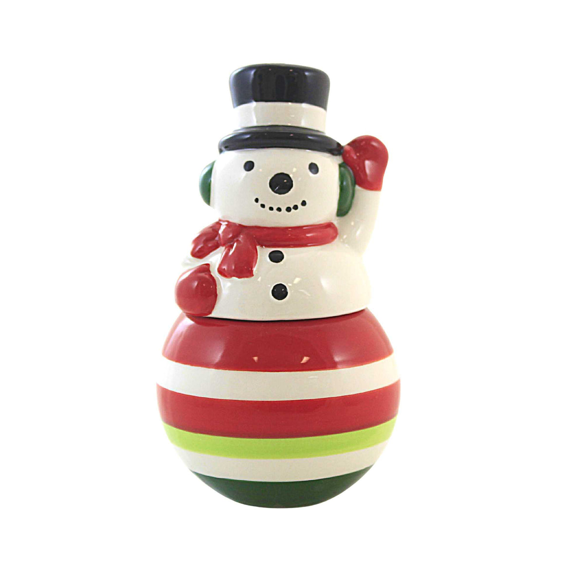 (61696) Snowman Ornament Salt & Pepper Set