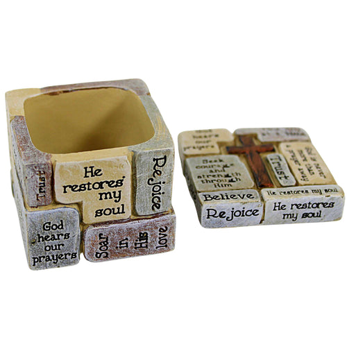 Roman Crossword Trinket Box - - SBKGifts.com