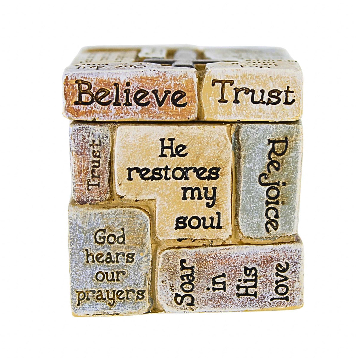 Roman Crossword Trinket Box - - SBKGifts.com